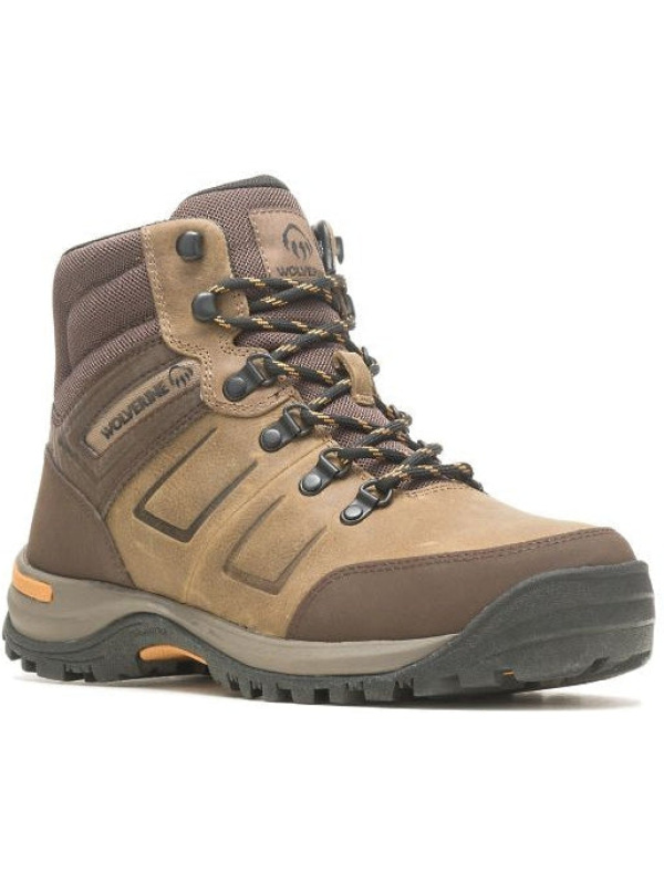 Wolverine Men's Chisel 6" Steel Toe WP Slip Resist Work Boot -Gravel- W231047