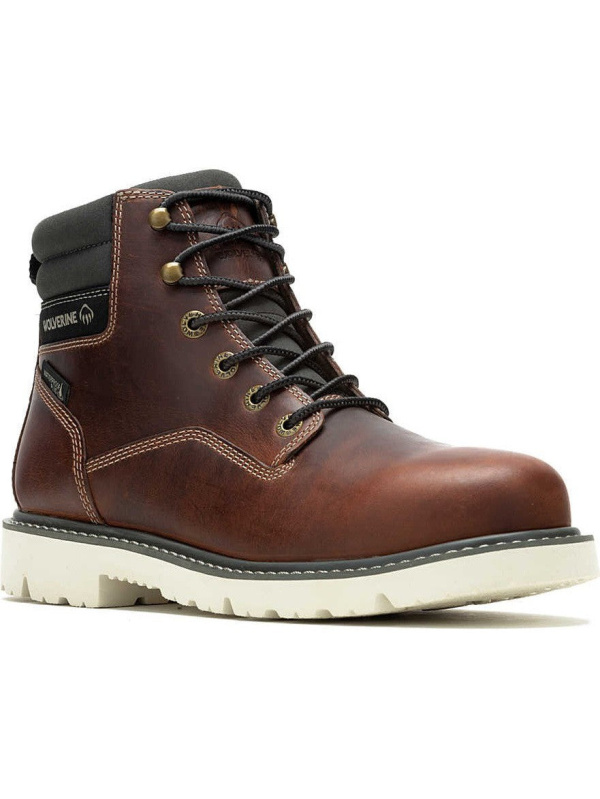 Wolverine Men's Revival 6" Soft Toe WP Work Boot - Rust - W240006