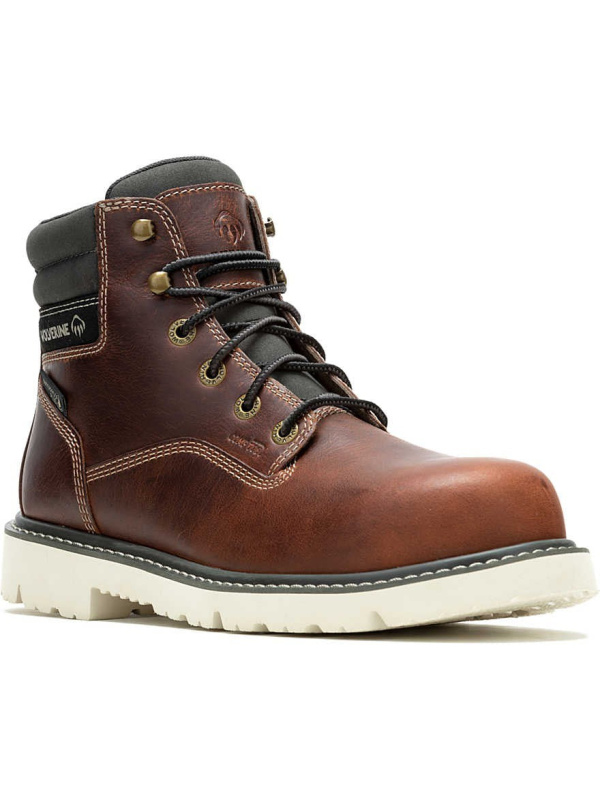 Wolverine Men's Revival 6" Comp Toe WP Work Boot- Rust- W241016