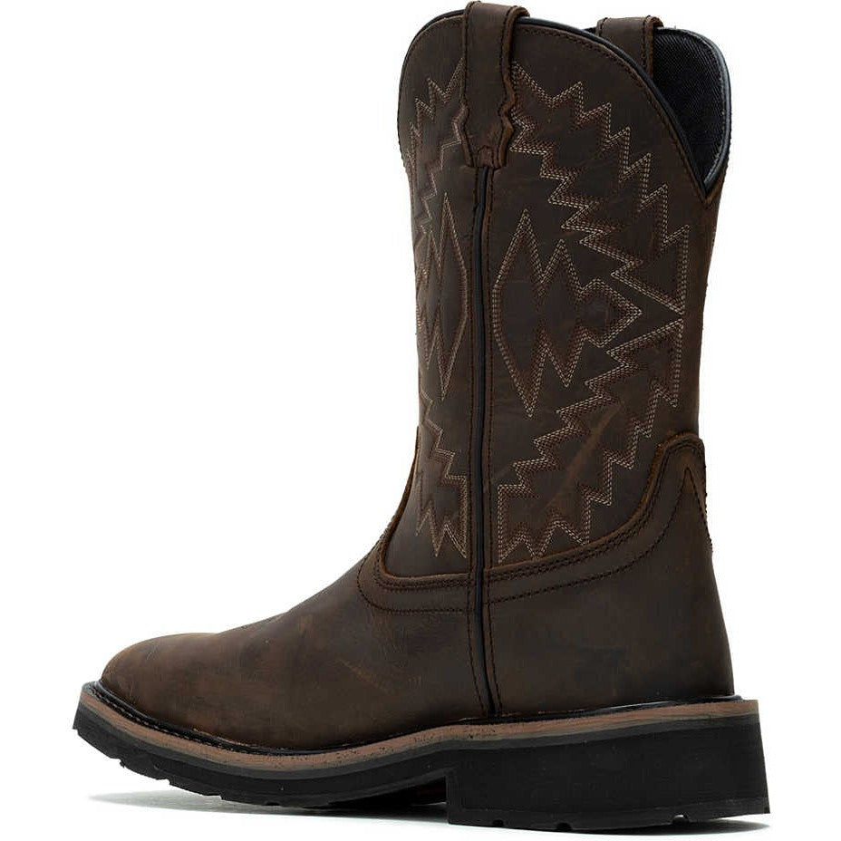 Wolverine Men's Rancher Arrow Steel Toe WP Western Work Boot- Brown- W241048 - Image 3