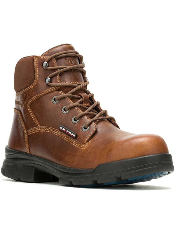 Wolverine Men's Durashocks SR Icon 6" Comp Toe WP Work Boot -Tan- W241100