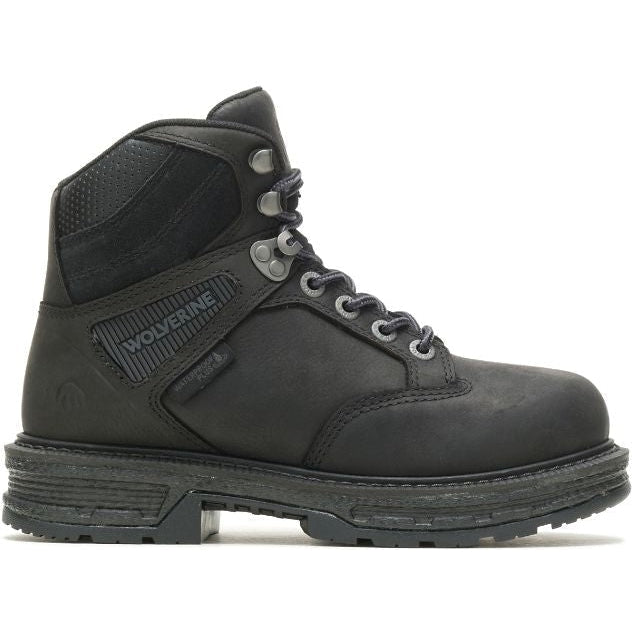 Wolverine Women's Hellcat UltraSpring 6" WP Work Boot - Black - W211156 - Image 2
