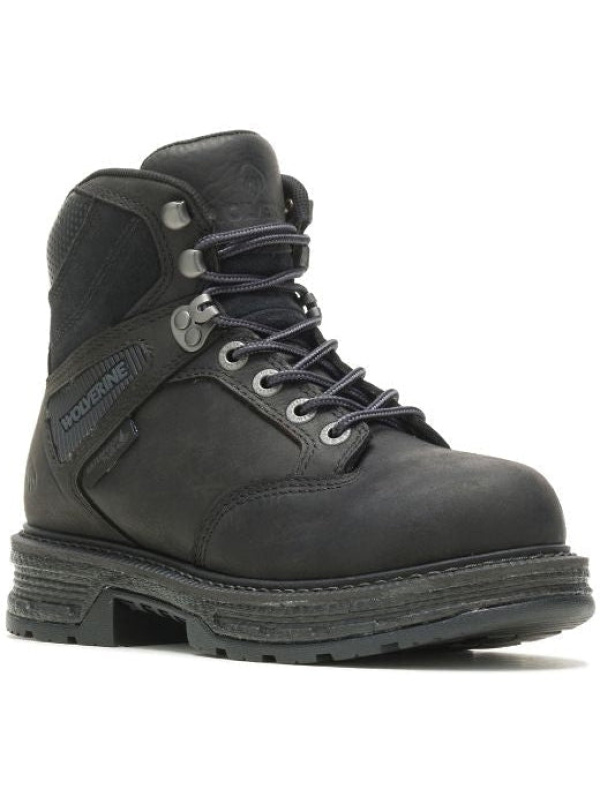 Wolverine Women's Hellcat UltraSpring 6" WP Work Boot - Black - W211156