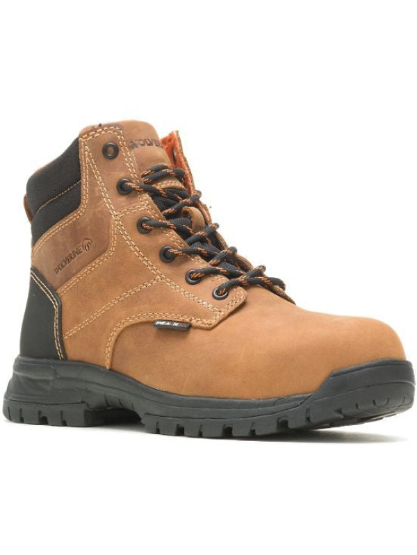 Wolverine Women's Piper 6" WP Comp Toe Work Boot -Brown- W221032