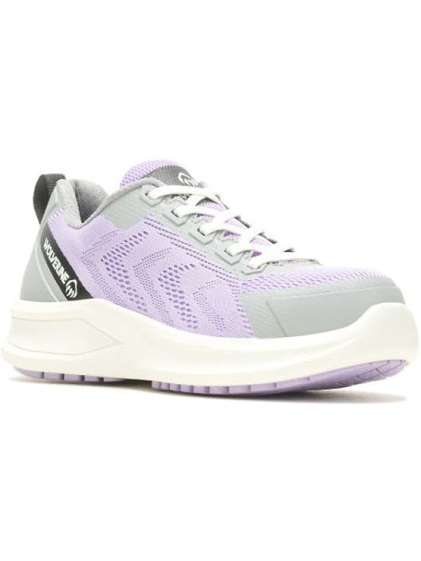 Wolverine Women's Bolt Durashocks Knit Work Shoe -Lavendar- W231009