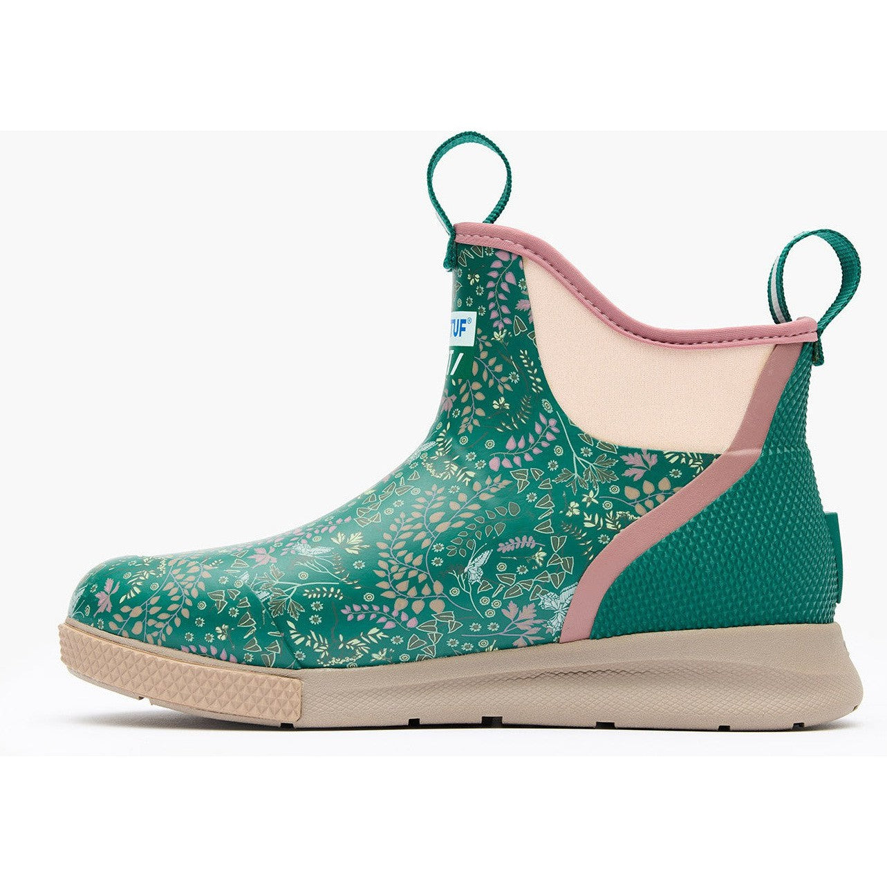 Xtratuf Women's Ankle 6" WP Slip Resistant Sport Deck Boot -Green- XADSW300 - Image 3