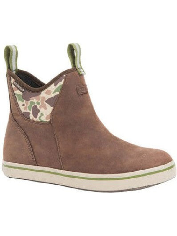 Xtratuf Men's Leather 6" WP Ankle Deck Work Boot -Camo- XALDCAM