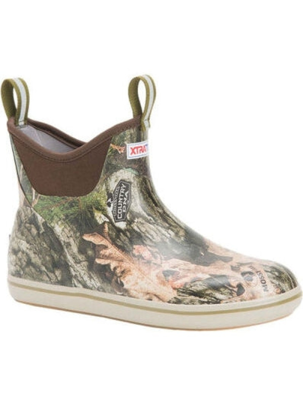 Xtratuf Men's Ankle 6" WP Mossy Oak DNA Deck Boot -Camo- XMABMDNA