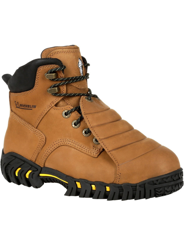 Michelin Men's Sledge Steel Toe Metguard Work Boot - Brown - XPX761