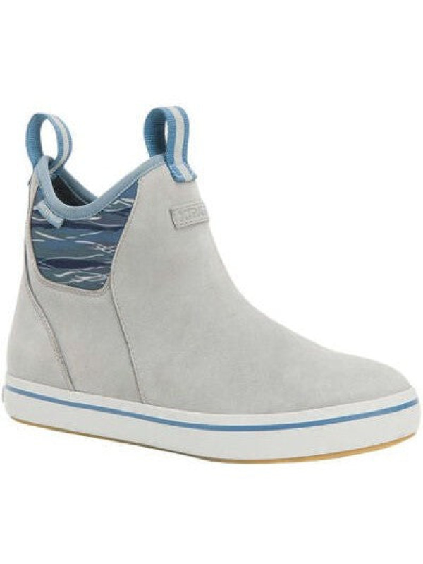 Xtratuf Women's Leather 6" WP Ankle Deck Work Boot -Grey- XWAL1BG