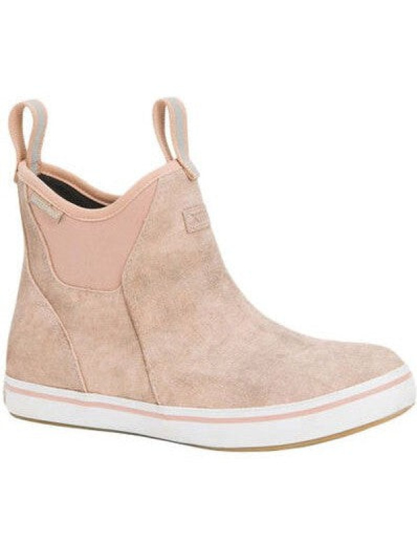 Xtratuf Women's Leather 6" WP Ankle Deck Work Boot -Pink- XWAL400