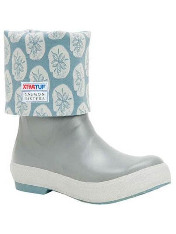 Xtratuf Women's Salmon Sisters 15" WP Legacy Work Boot -Grey- XWL1SD