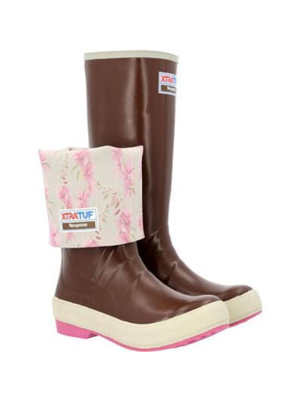 Xtratuf Women's 15" WP Slip Resist Legacy Work Boot -Pink- XWL4FW