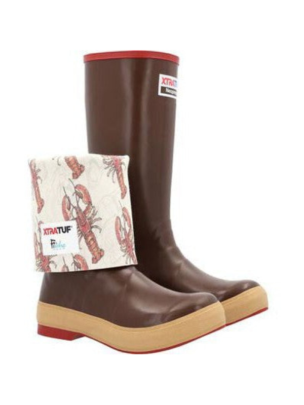 Xtratuf Women's Fishe Wear 15" WP Legacy Work Boot -Brown- XWL9LOB