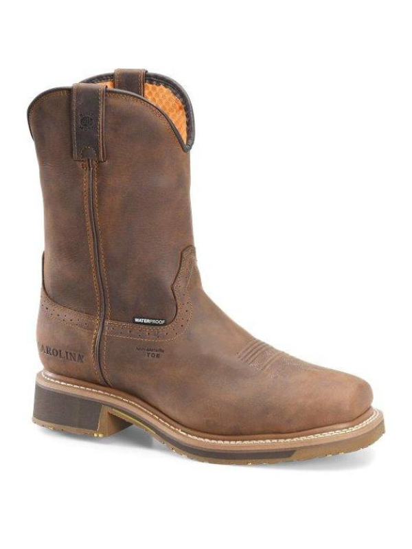 Carolina Men's Anchor 10” WP Comp Square Toe Roper Work Boot - CA8536