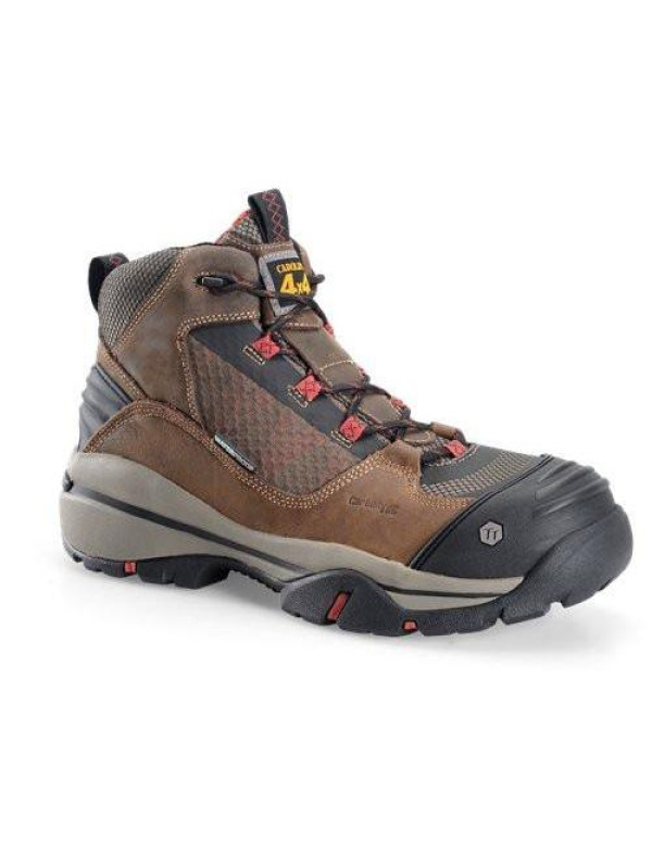 Carolina Men's EXT 5" Carbon Toe Waterproof Hiker Work Shoe - CA4551