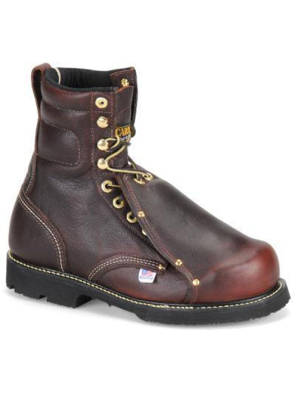 Carolina Men's USA Made 8" External Metguard Work Boot - Briar - 505