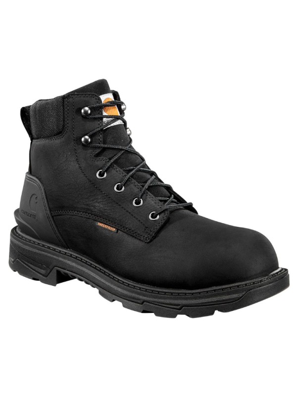 Carhartt Men's Ironwood 6" Soft Toe Work Boot - Black - FT6001-M