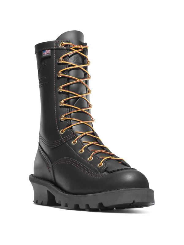 Danner Men's Flashpoint II USA Made Firefighter Boot - Black - 18102