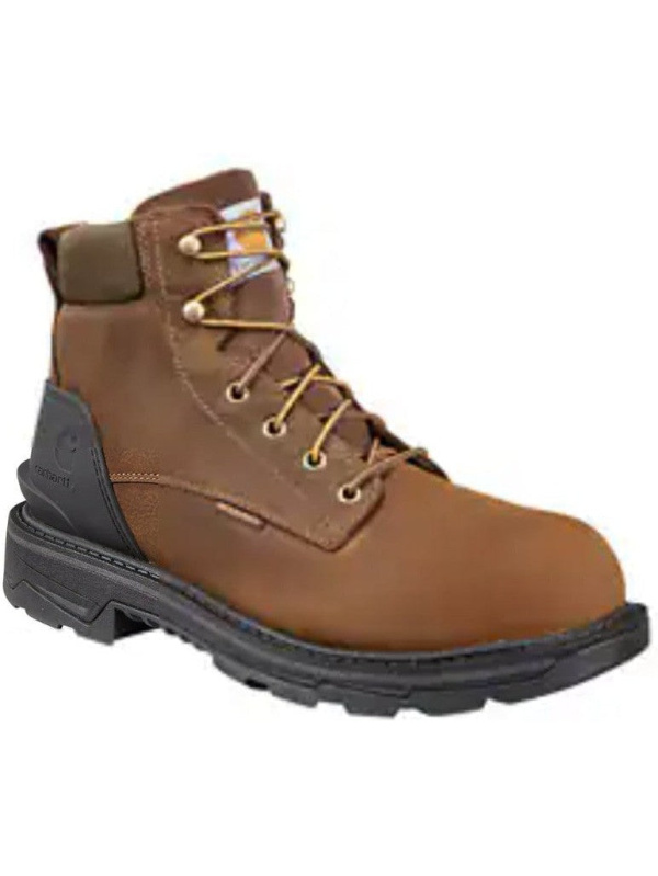 Carhartt Men's Ironwood 6" Alloy Toe WP Work Boot - Brown - FT6500-M