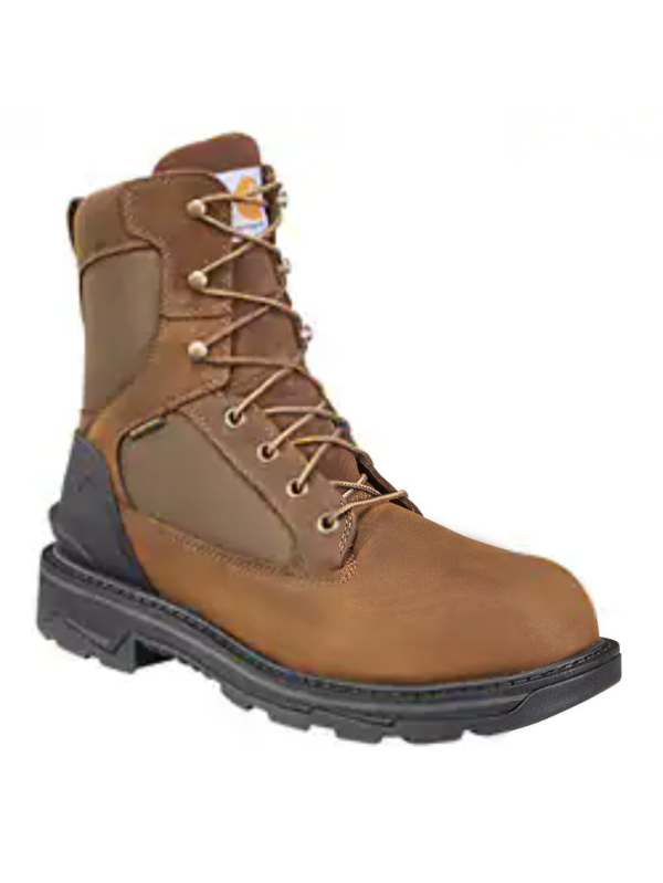 Carhartt Men's Ironwood 8" Alloy Toe WP Work Boot - Brown - FT8500-M