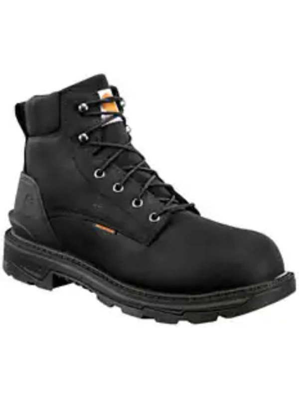 Carhartt Men's Ironwood 6" Alloy Toe WP Work Boot -Black- FT6501-M
