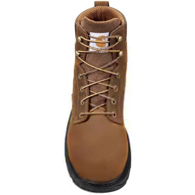 Carhartt Men's Ironwood 6" Alloy Toe WP Work Boot - Brown - FT6500-M - Image 5