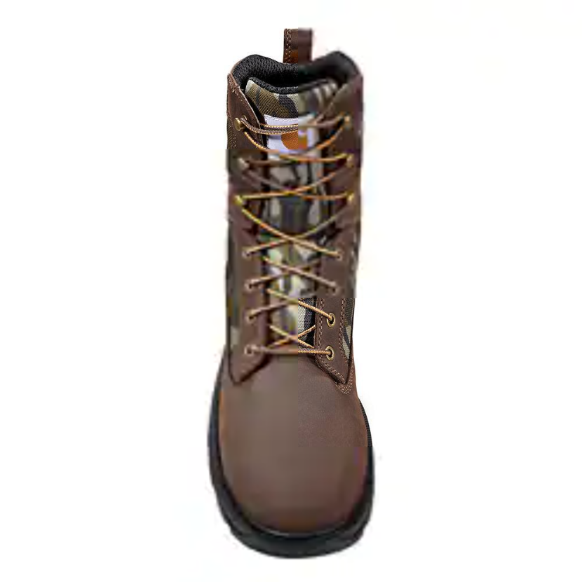 Carhartt Men's Ironwood Camo 8" Soft Toe WP Work Boot -Mossy Oak- FT8002-M - Image 5