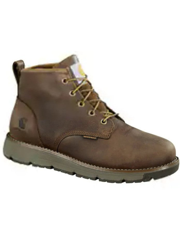 Carhartt Men's Millbrook Steel Toe WP Wedge Work Boot -Brown- FM5204-M