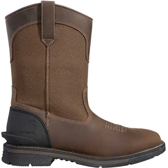 Carhartt Men's Montana 11" Soft Toe WP Work Boot -Brown- FQ1084-M - Image 2