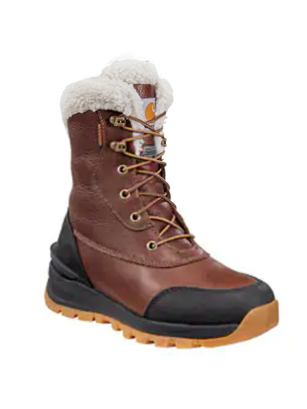 Carhartt Women's Pellston 8" WP Winter Work Boot - Mineral Red - FH8019-W