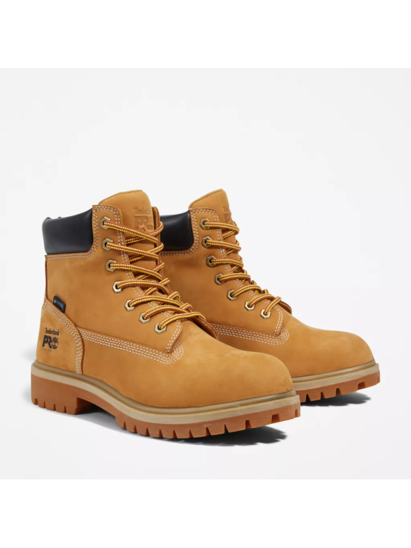 Timberland Pro Women's Direct Attach 6" WP Work Boot -Wheat- TB1A2QVU231