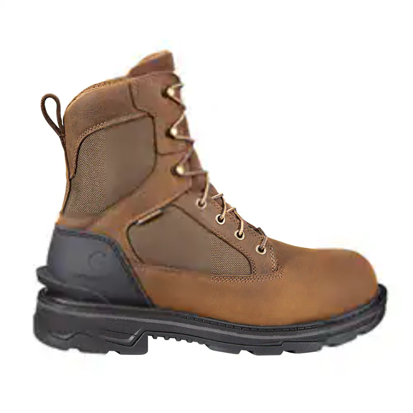 Carhartt Men's Ironwood 8" Alloy Toe WP Work Boot - Brown - FT8500-M - Image 2