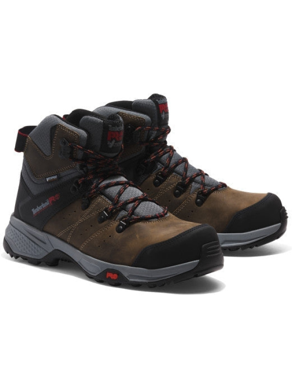 Timberland Pro Men's Switchback Comp Toe WP Hikers Work Boot -Brown-TB0A5SZ3214