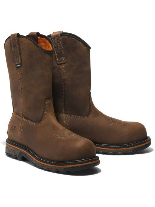 Timberland Pro Men's True Grit Pull On Comp Toe WP Work Boot- TB1A5WZB214