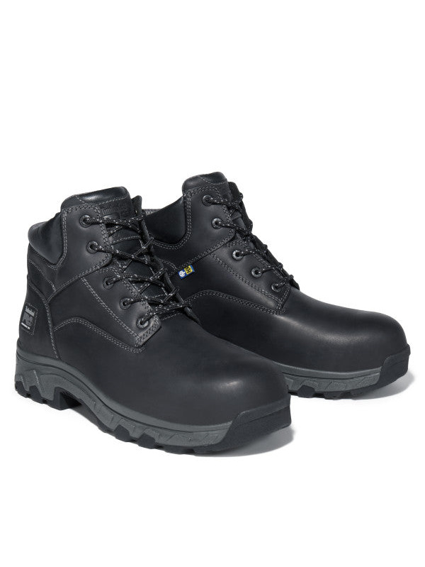 Timberland PRO Men's Workstead 6" Comp Toe Work Boot Black TB1A1Q2W001
