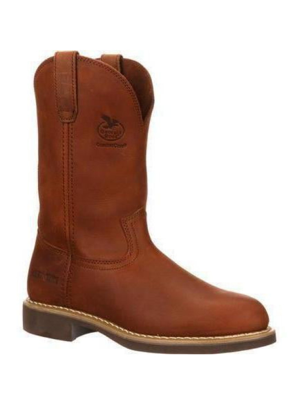 Georgia Men's Carbo Tec Wellington Work Boot - Brown - G5814