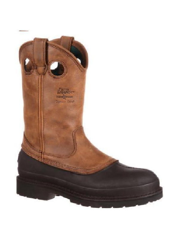 Georgia Men's Muddog Wellington Work Boot - Brown - G5514