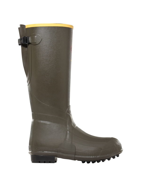 LaCrosse Men's Burly Air Grip Ins 18" Rubber Work Boot Green - 266075