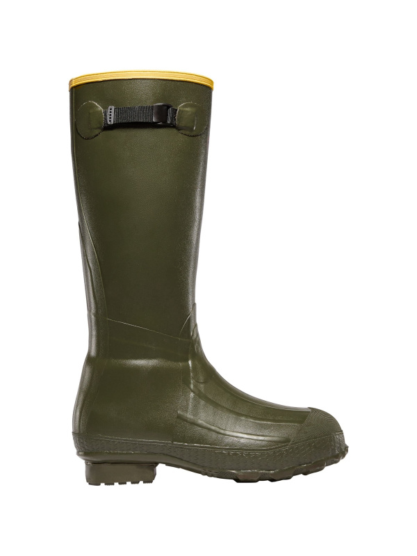 LaCrosse Men's Burly Classic 18" OD Rubber Work Boot - Green - 266040