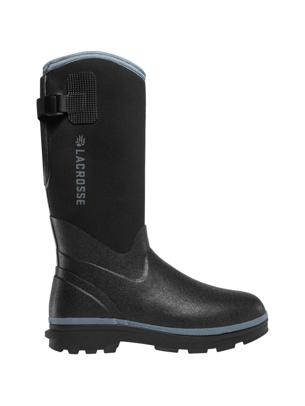 LaCrosse Women's Alpha Range 12" Ins Rubber Work Boot - Black - 602244