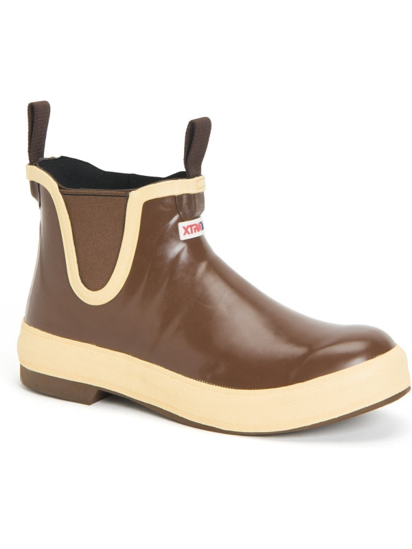 Xtratuf Men's 6" Legacy Ankle Deck WP Boot - Brown - LDB-900