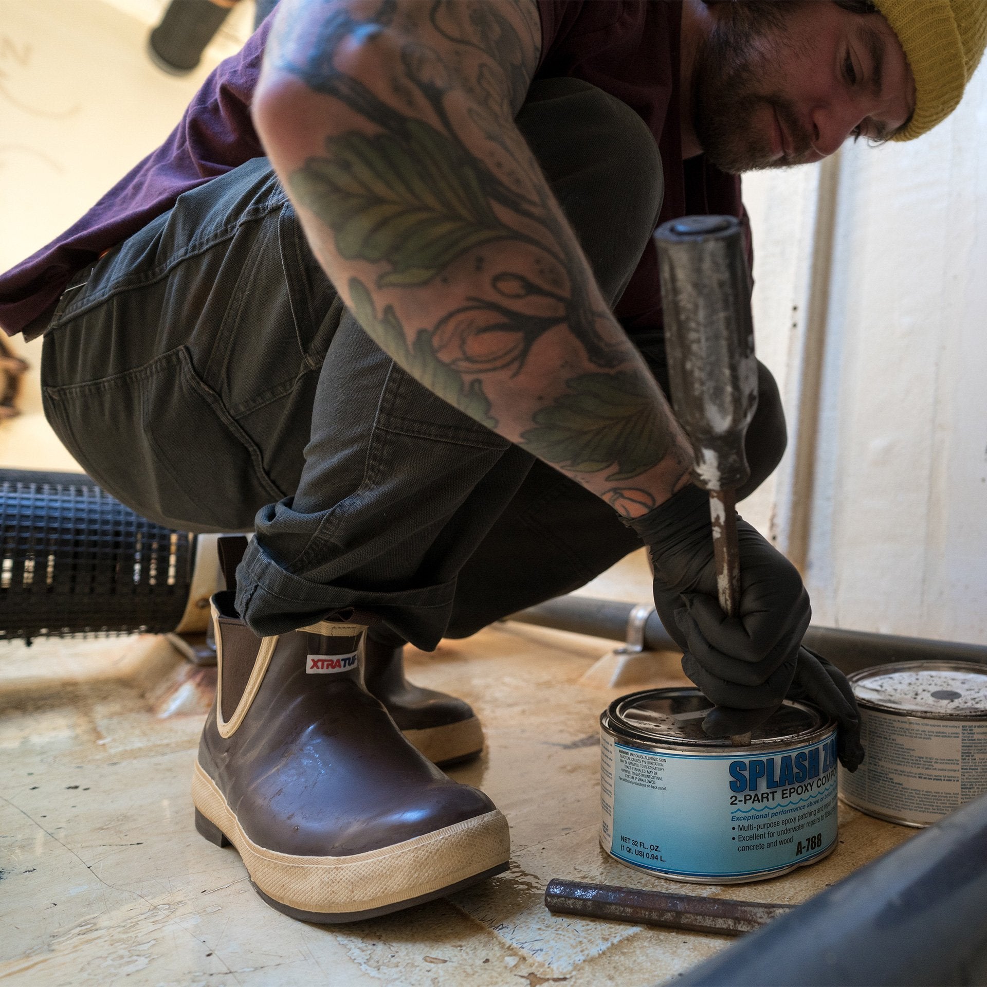 Xtratuf Men's 6" Legacy Ankle Deck WP Boot - Brown - LDB-900 - Image 8