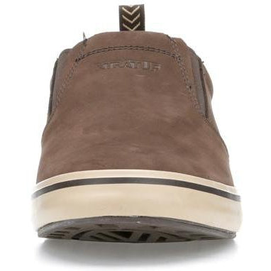 Xtratuf Men's Sharkbyte Leather Slip-On Outdoor Shoe- Chocolate- 22501 - Image 5