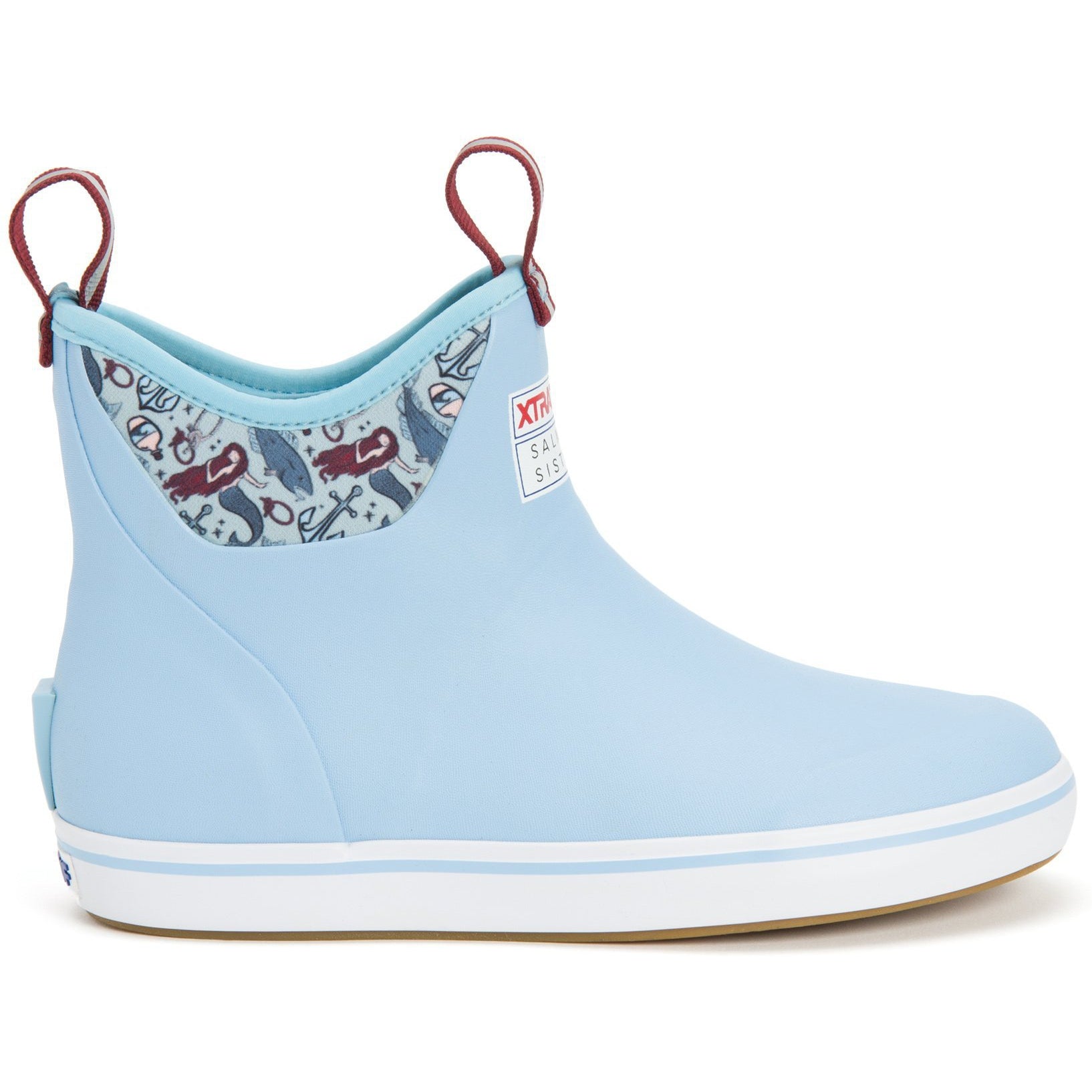 Xtratuf Women's Salmon Sisters 6" Ankle Deck WP Boot - Blue - XWAB-2BM - Image 2