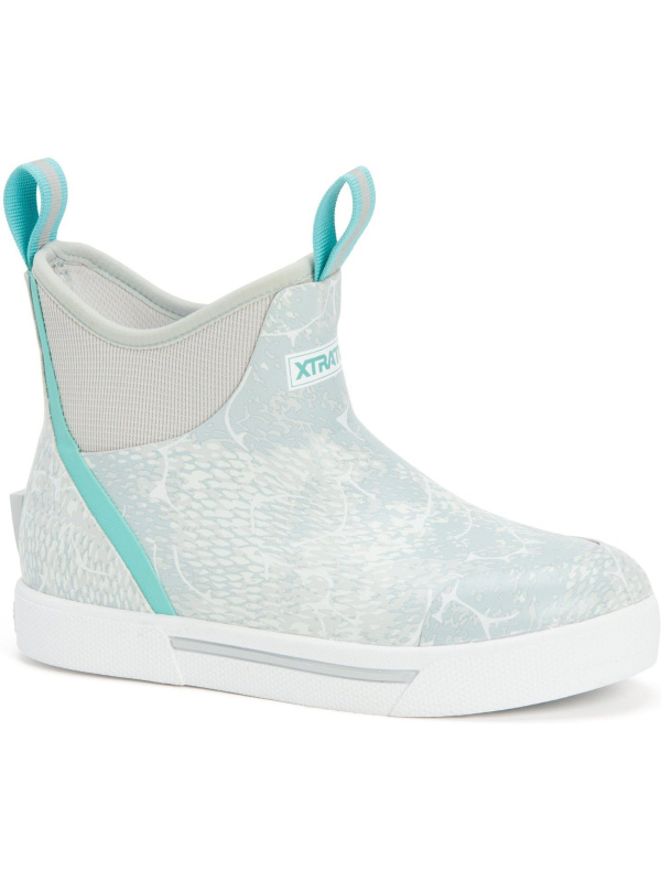 Xtratuf Women's Wheelhouse 6" Ankle Deck WP Boot - Blue Print - XWW-2CH