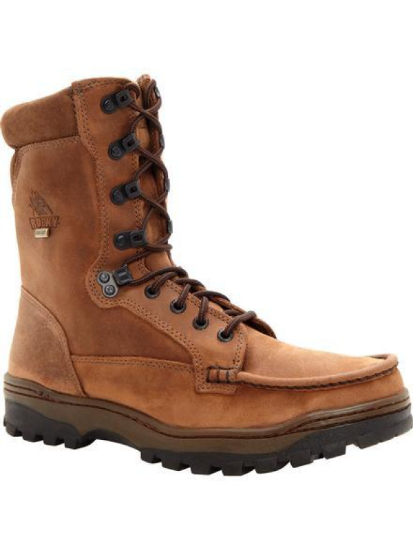 Rocky Men's Outback 8" Gore-Tex WP Hiker Boot - Brown - FQ0008729