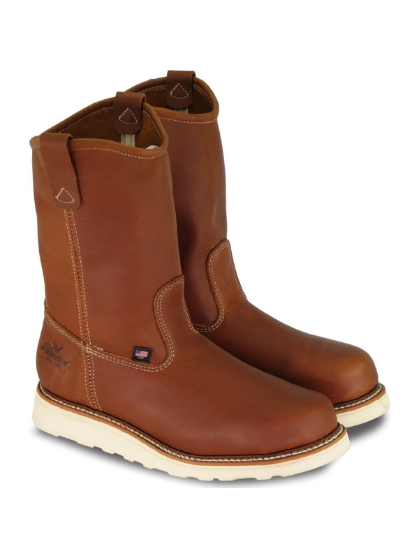 Thorogood Men's USA Made Amer Heritage Stl Toe Wel Wedge Work Boot 804-4205