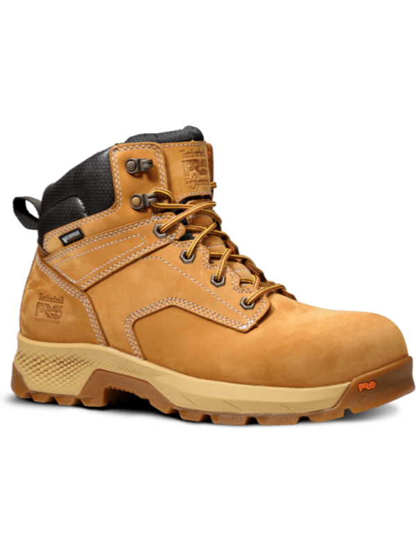 Timberland Pro Men's Titan EV 6" WP Comp Toe Work Boot Wheat - TB1A5Q82231