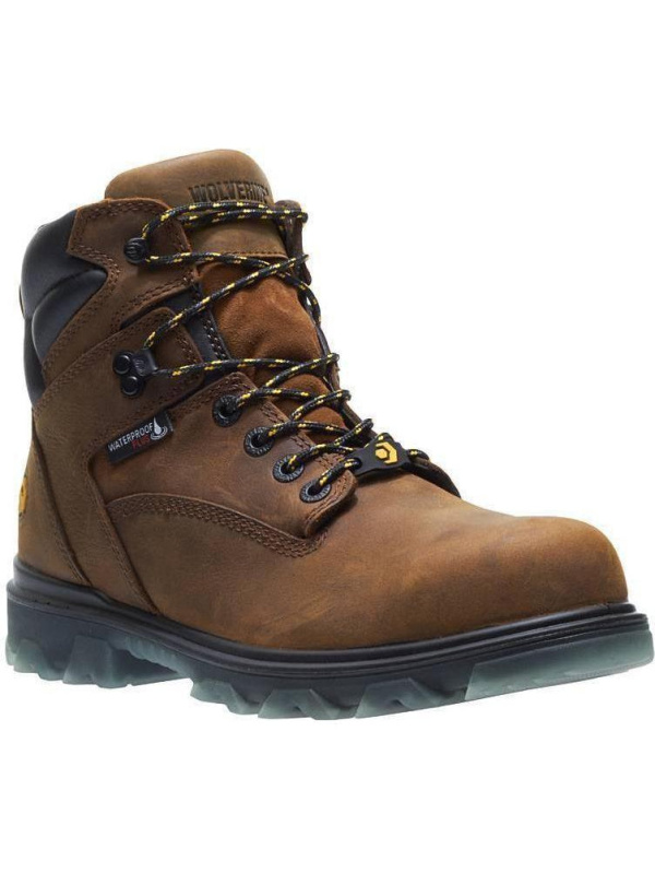 Wolverine Men's I-90 EPX Carbonmax Safety Toe WP Work Boot Brown W10788